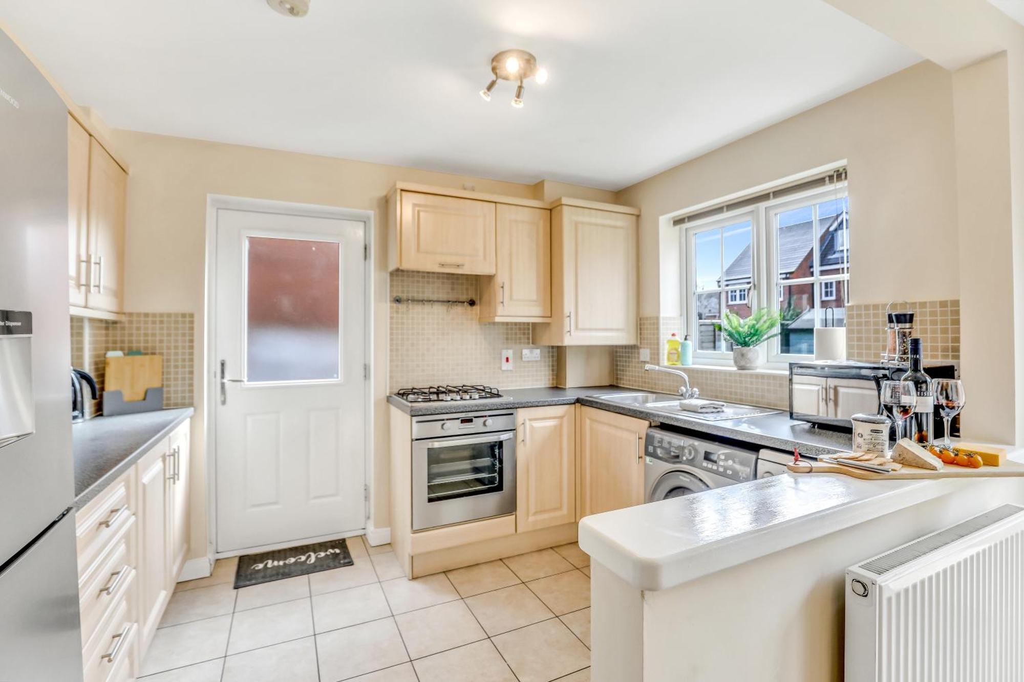 Silver Stag Properties, 3 Bedroom W Parking And Garden Smisby Exterior foto